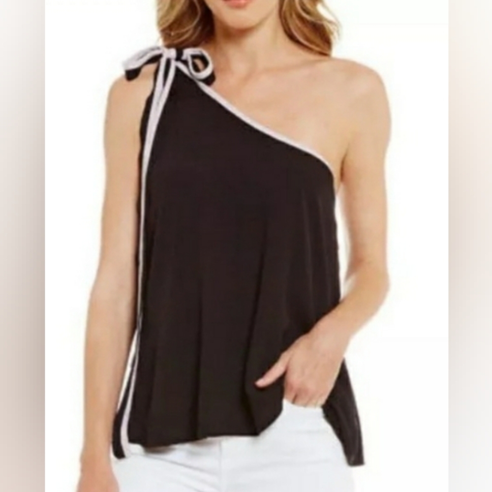 Free People One-Shoulder Swing Top